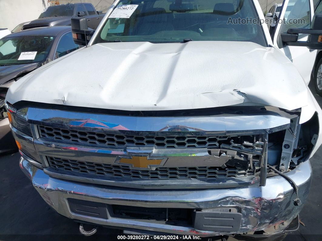 2019 Chevrolet Silverado 2500hd Wt White vin: 2GC2CREG8K1135809