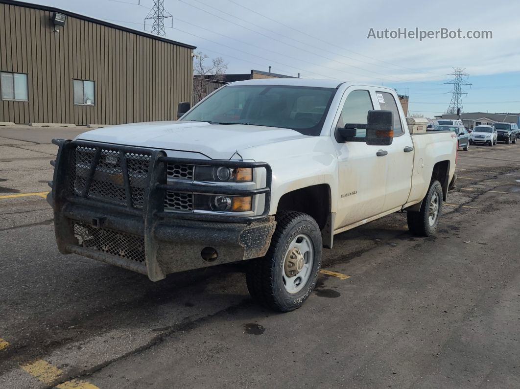 2019 Chevrolet Silverado 2500hd Wt White vin: 2GC2KREG1K1118918