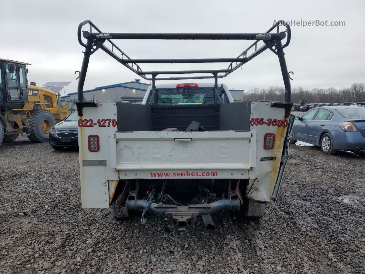 2019 Chevrolet Silverado K2500 Heavy Duty White vin: 2GC2KREG5K1243372