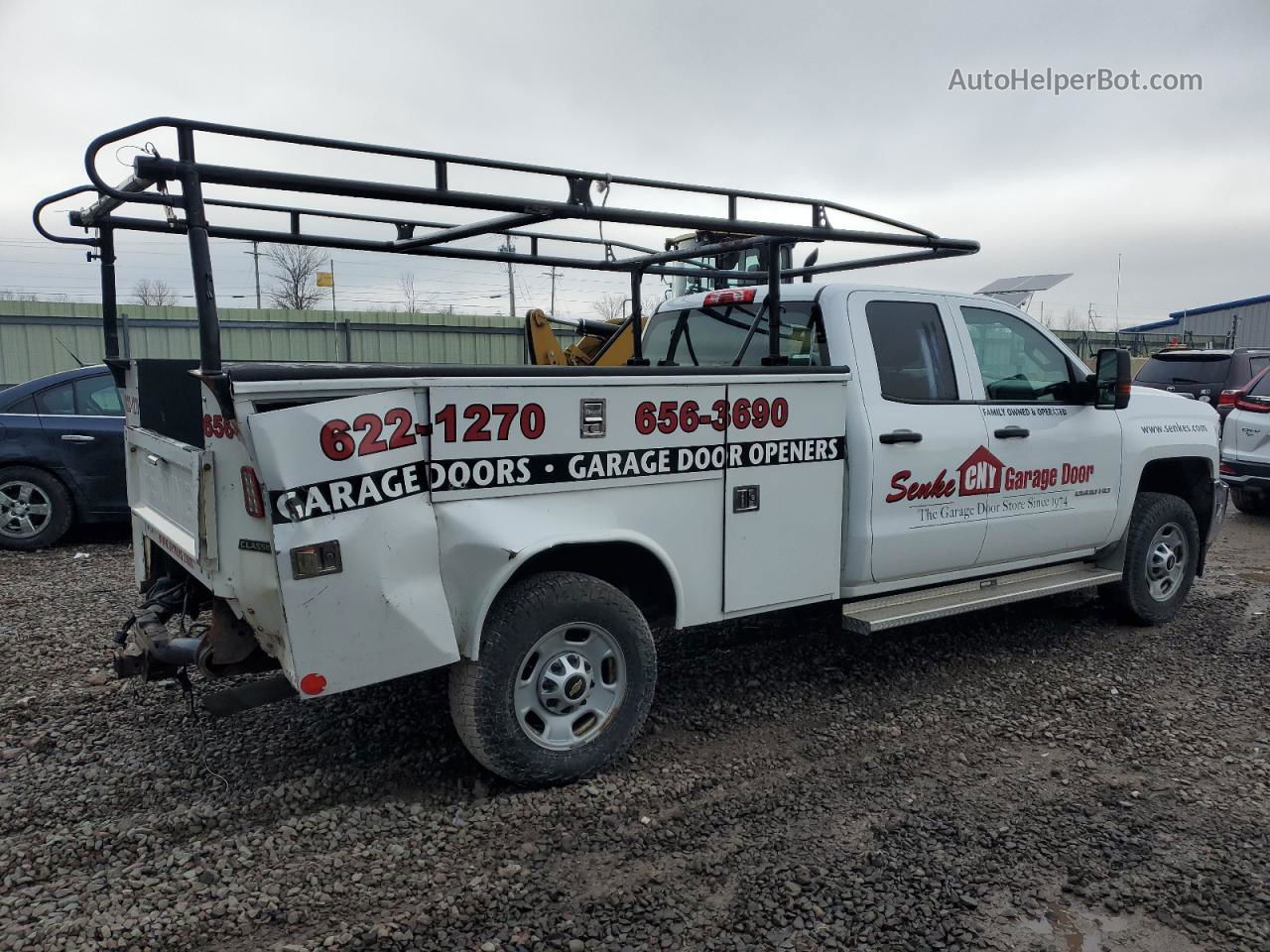 2019 Chevrolet Silverado K2500 Heavy Duty White vin: 2GC2KREG5K1243372