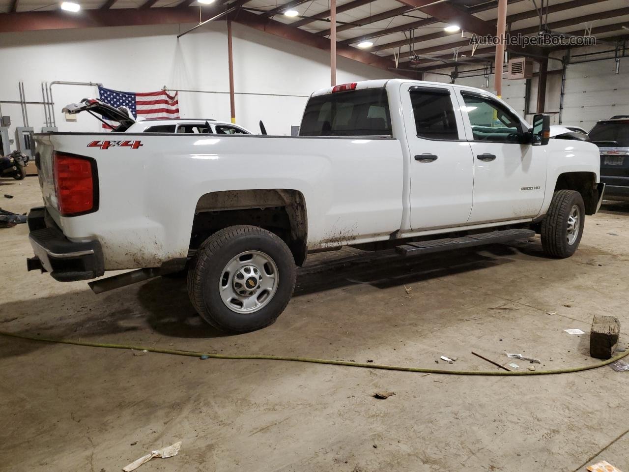 2019 Chevrolet Silverado K2500 Heavy Duty White vin: 2GC2KREG7K1202970