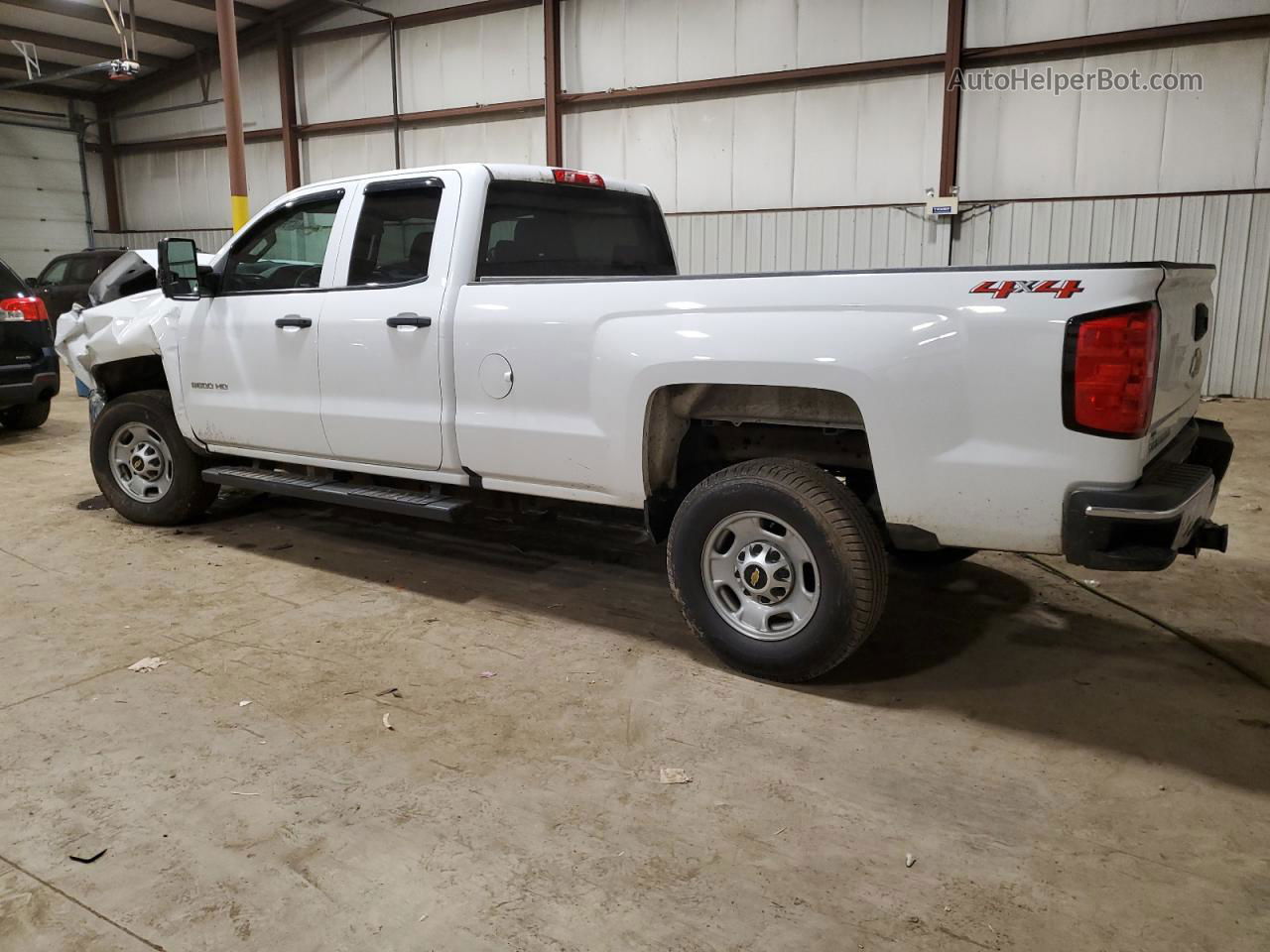 2019 Chevrolet Silverado K2500 Heavy Duty White vin: 2GC2KREG7K1202970