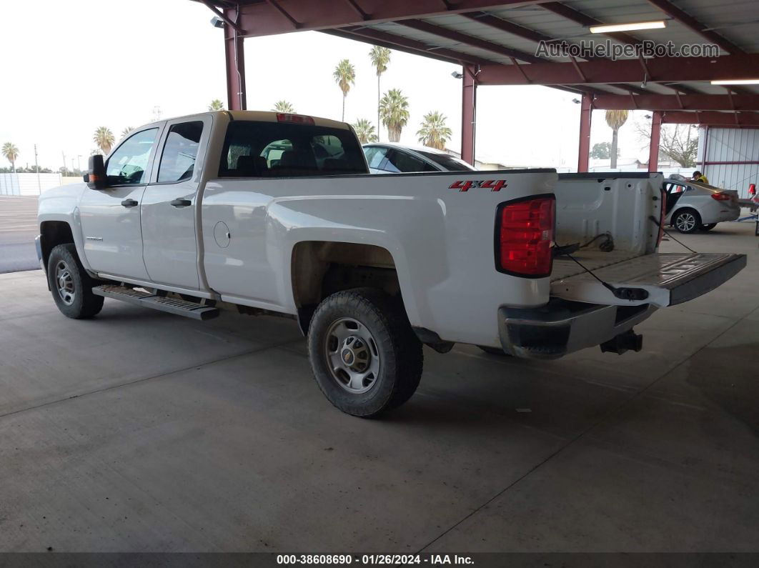 2019 Chevrolet Silverado 2500hd Wt White vin: 2GC2KREG8K1179828