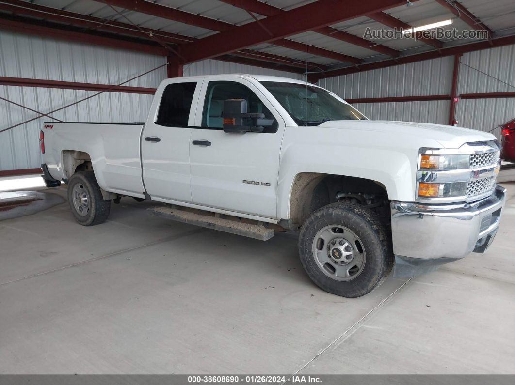 2019 Chevrolet Silverado 2500hd Wt White vin: 2GC2KREG8K1179828