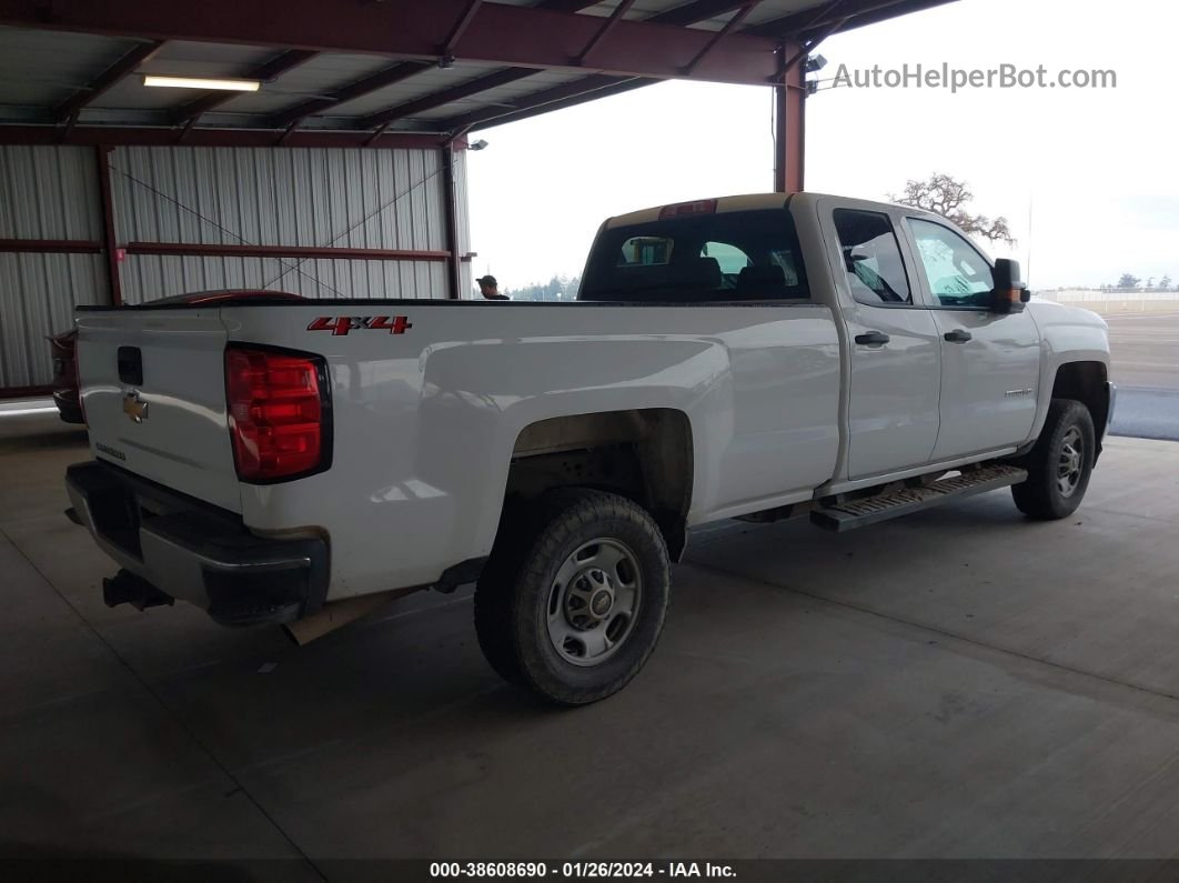 2019 Chevrolet Silverado 2500hd Wt White vin: 2GC2KREG8K1179828