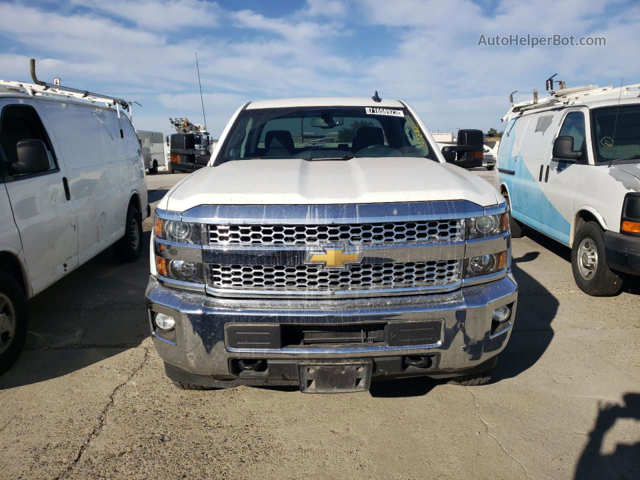 2019 Chevrolet Silverado K2500 Heavy Duty Lt Белый vin: 2GC2KSEG6K1115021