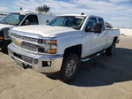 2019 Chevrolet Silverado K2500 Heavy Duty Lt White vin: 2GC2KSEG6K1115021