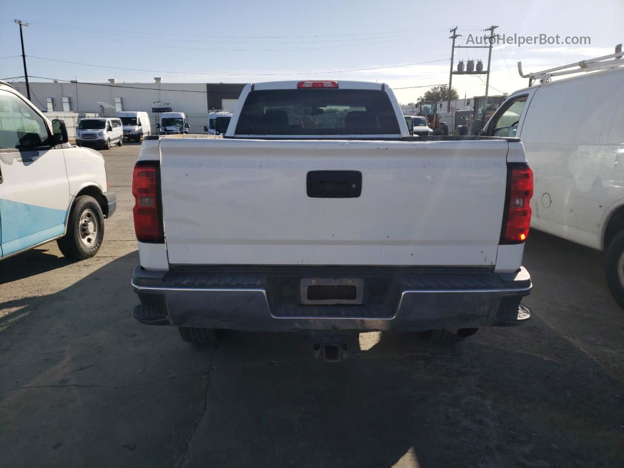 2019 Chevrolet Silverado K2500 Heavy Duty Lt White vin: 2GC2KSEG6K1115021