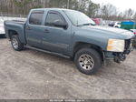 2008 Chevrolet Silverado 1500 Ls Blue vin: 2GCEC13C181115652