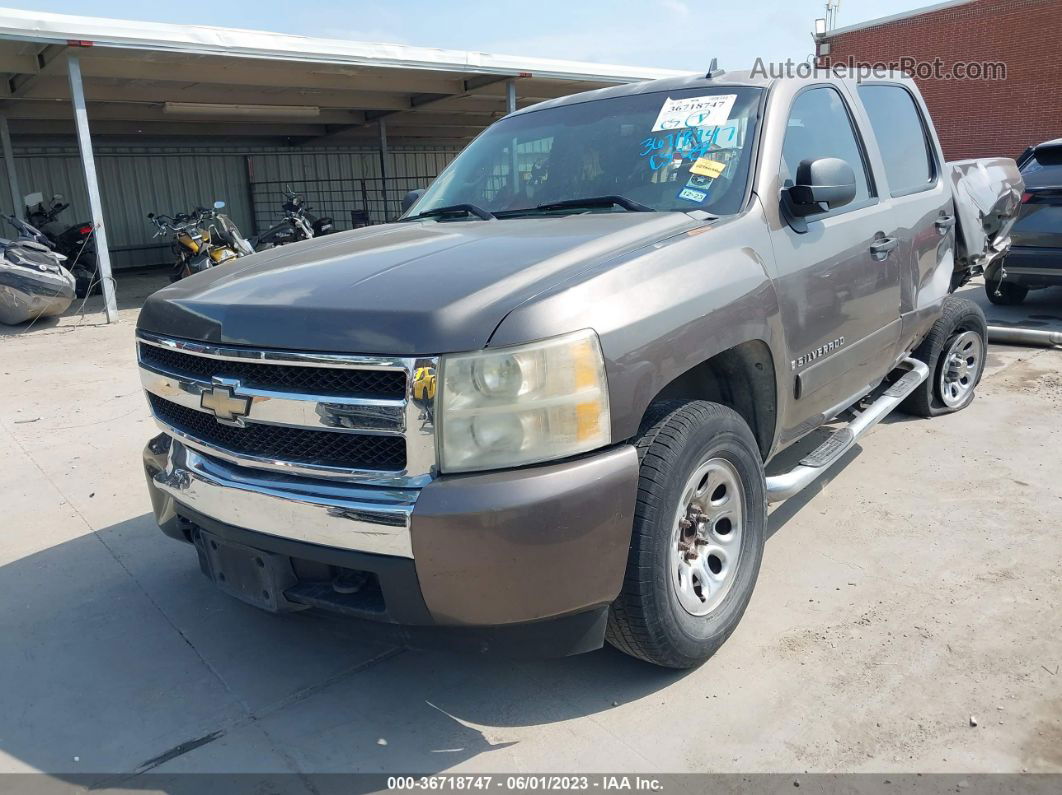 2008 Chevrolet Silverado 1500 Lt W/1lt Gray vin: 2GCEC13C781243572