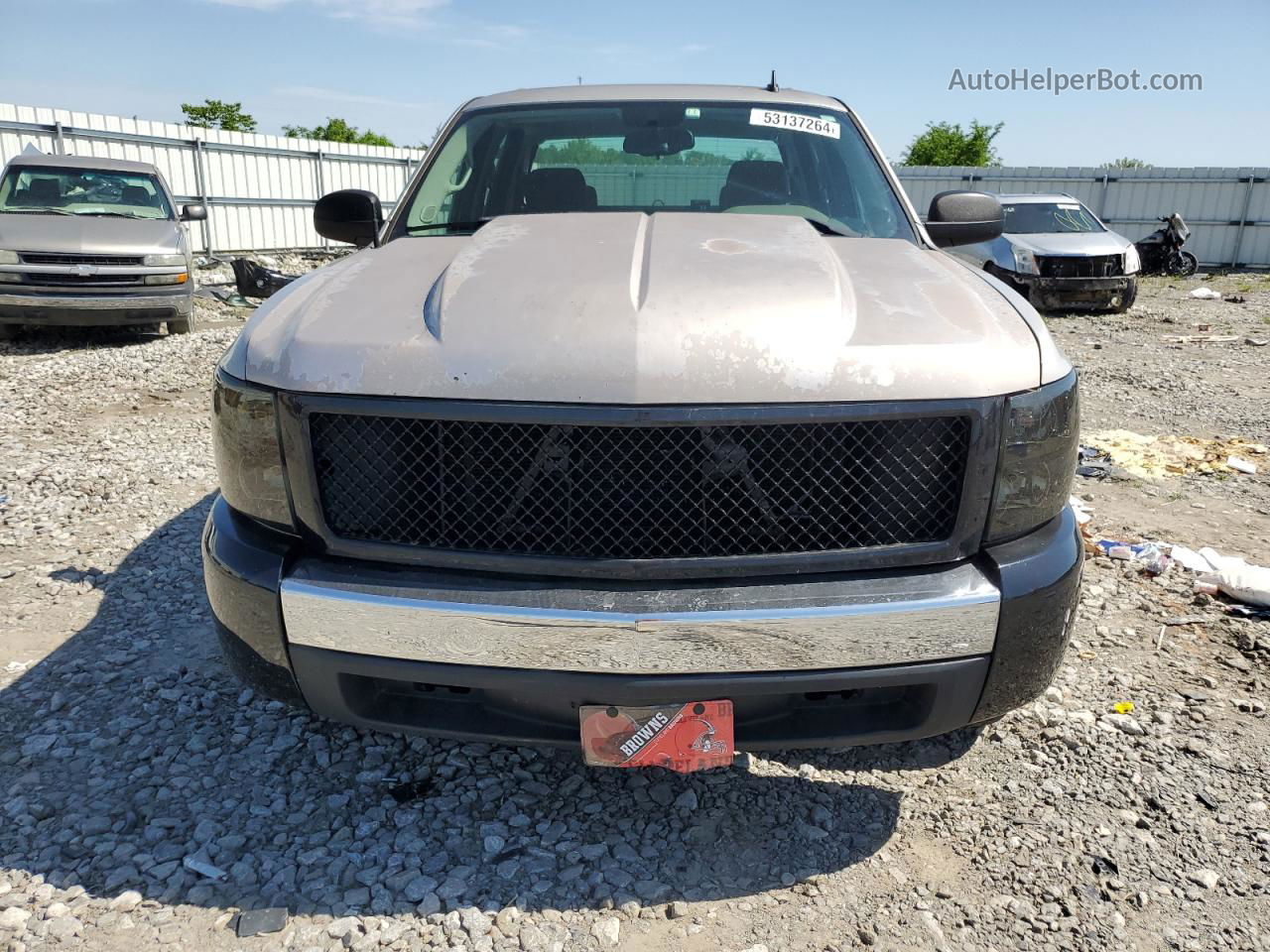 2008 Chevrolet Silverado C1500 Silver vin: 2GCEC13C981169913