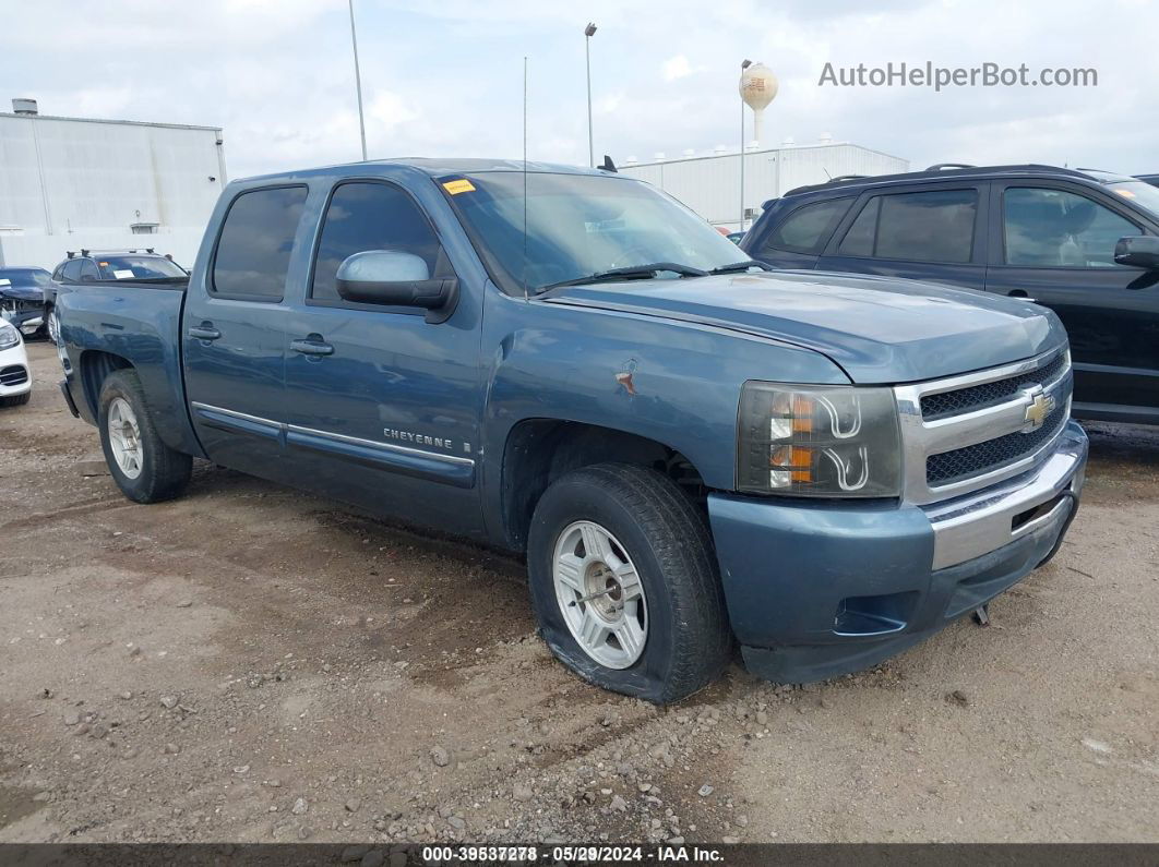 2008 Chevrolet Silverado 1500 Lt1 Blue vin: 2GCEC13J681189907