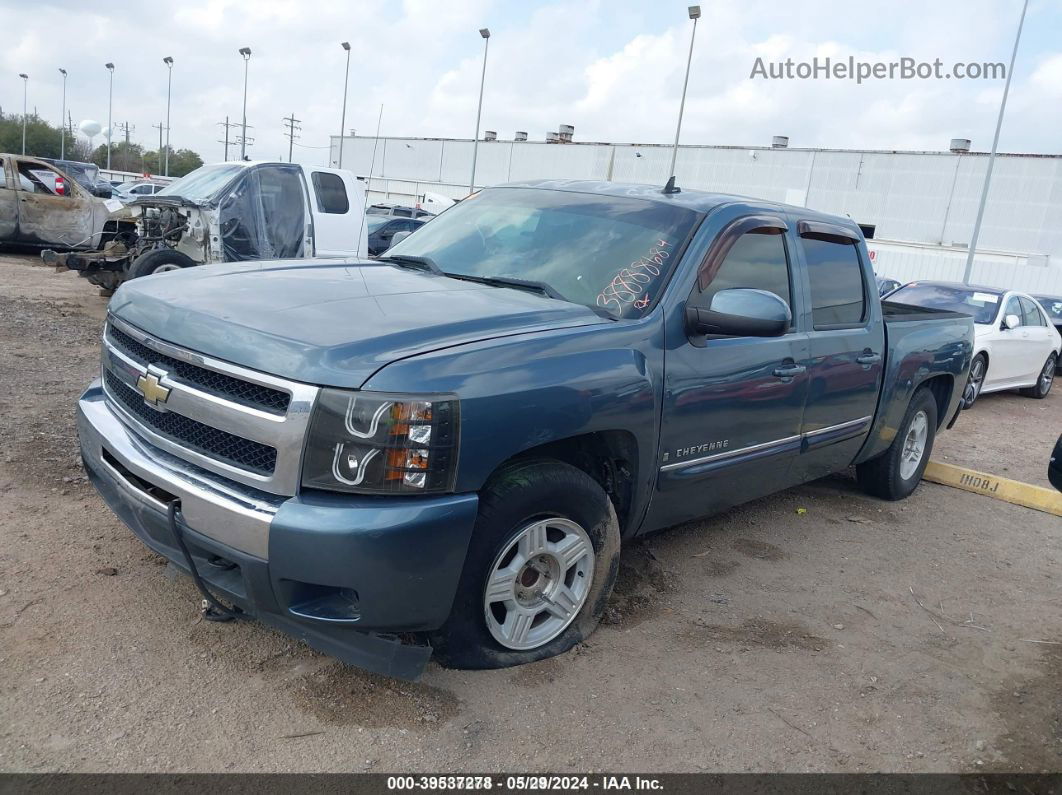 2008 Chevrolet Silverado 1500 Lt1 Blue vin: 2GCEC13J681189907