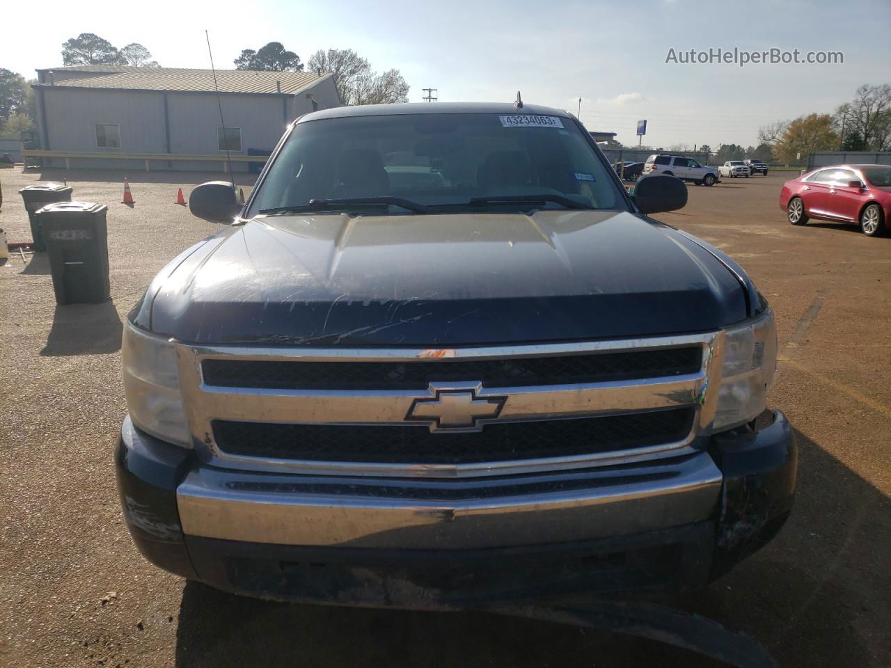 2008 Chevrolet Silverado C1500 Black vin: 2GCEC19C081313629