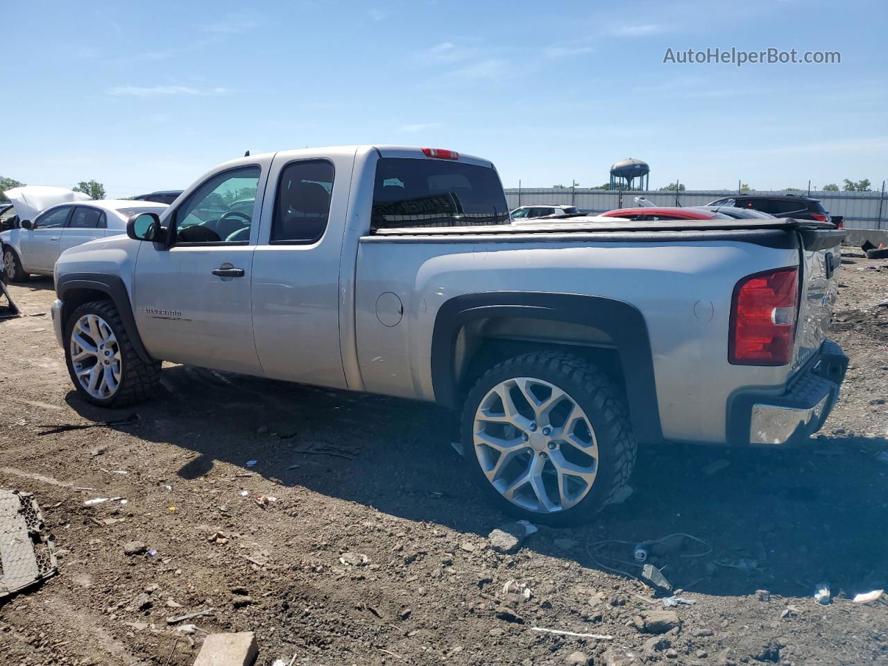 2008 Chevrolet Silverado C1500 Beige vin: 2GCEC19C181213846