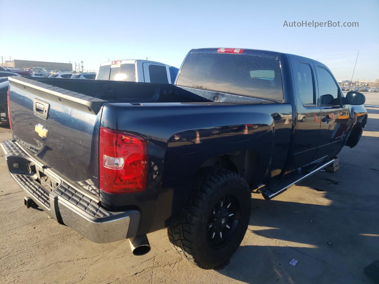 2008 Chevrolet Silverado C1500 Blue vin: 2GCEC19C781106090