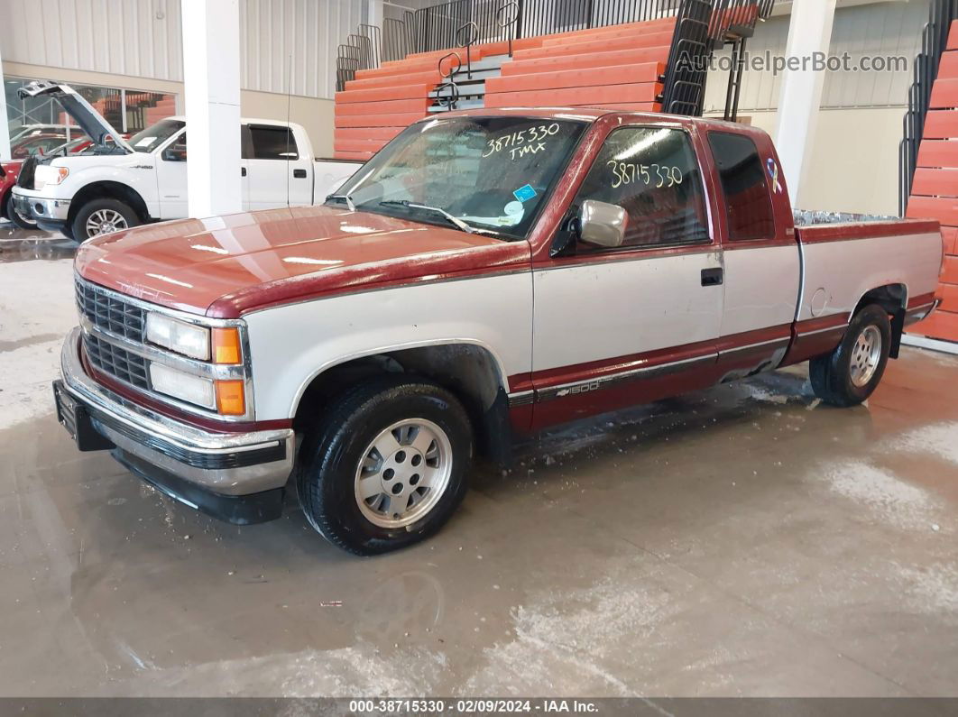 1993 Chevrolet Gmt-400 C1500 Burgundy vin: 2GCEC19H9P1240352