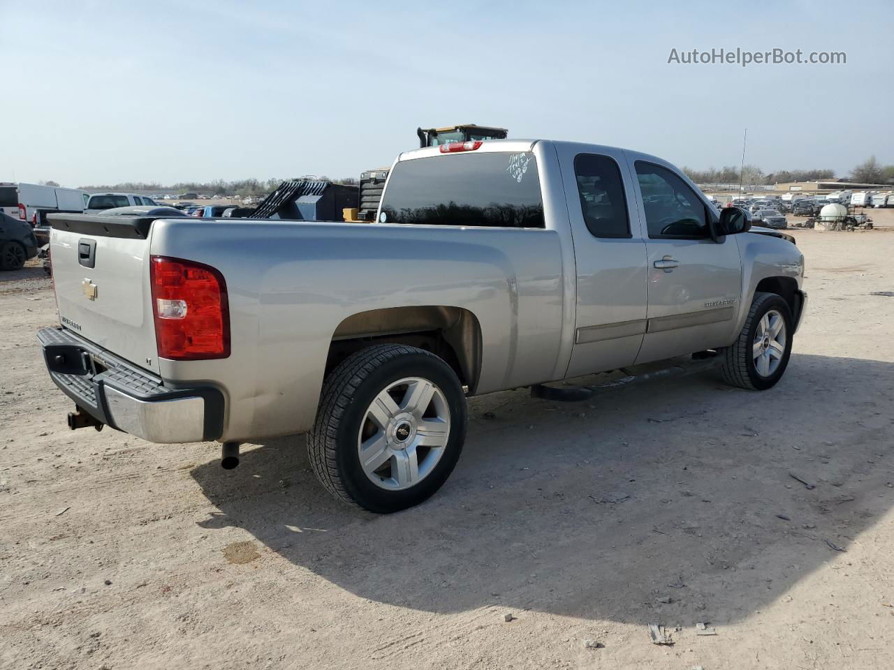 2008 Chevrolet Silverado C1500 Silver vin: 2GCEC19J081208488