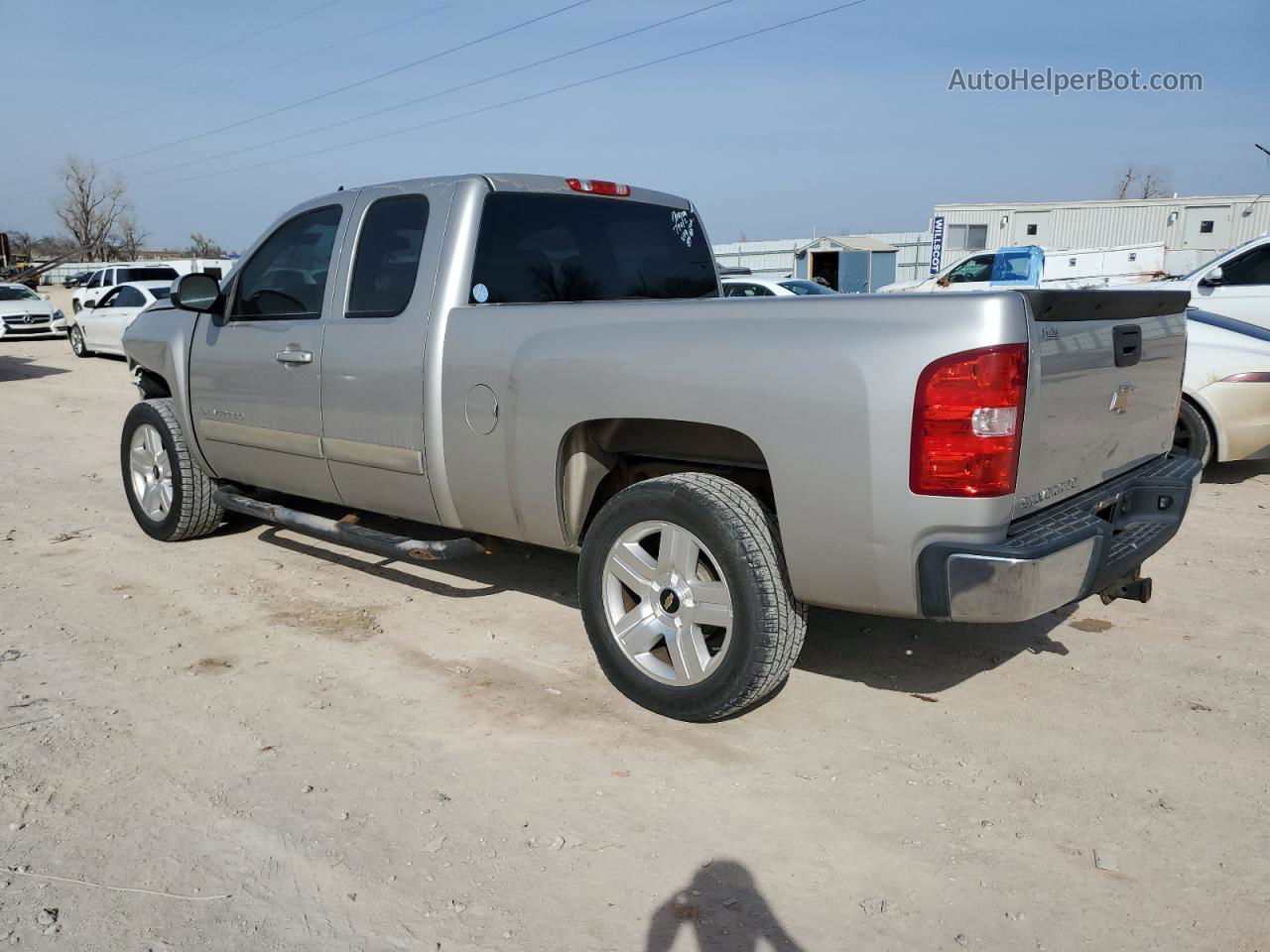 2008 Chevrolet Silverado C1500 Silver vin: 2GCEC19J081208488