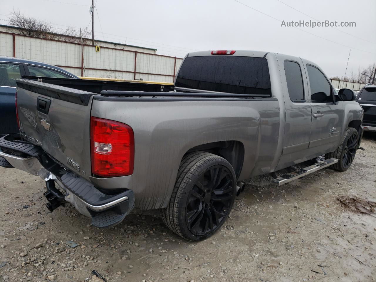 2008 Chevrolet Silverado C1500 Gray vin: 2GCEC19J181146146