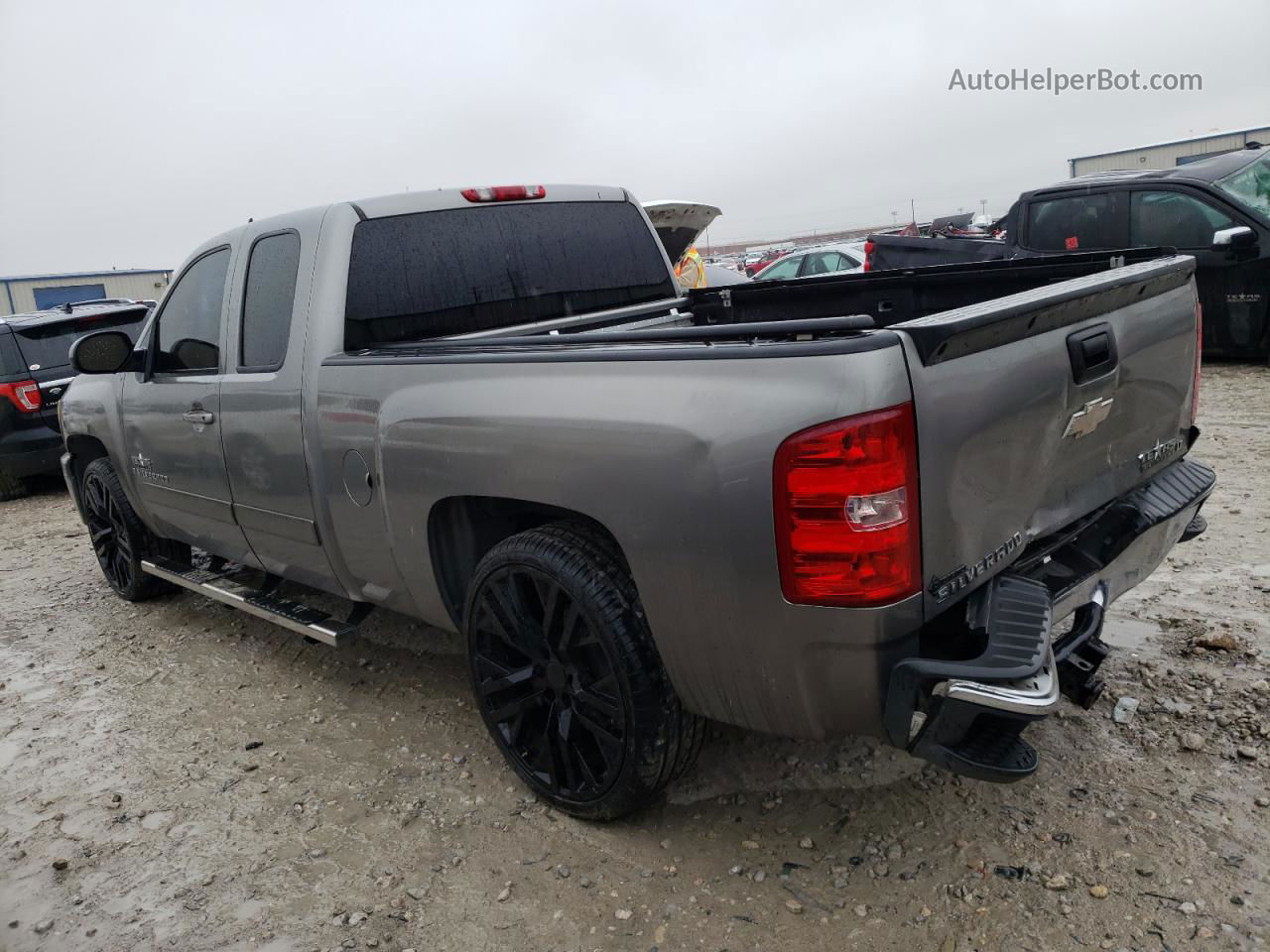 2008 Chevrolet Silverado C1500 Gray vin: 2GCEC19J181146146