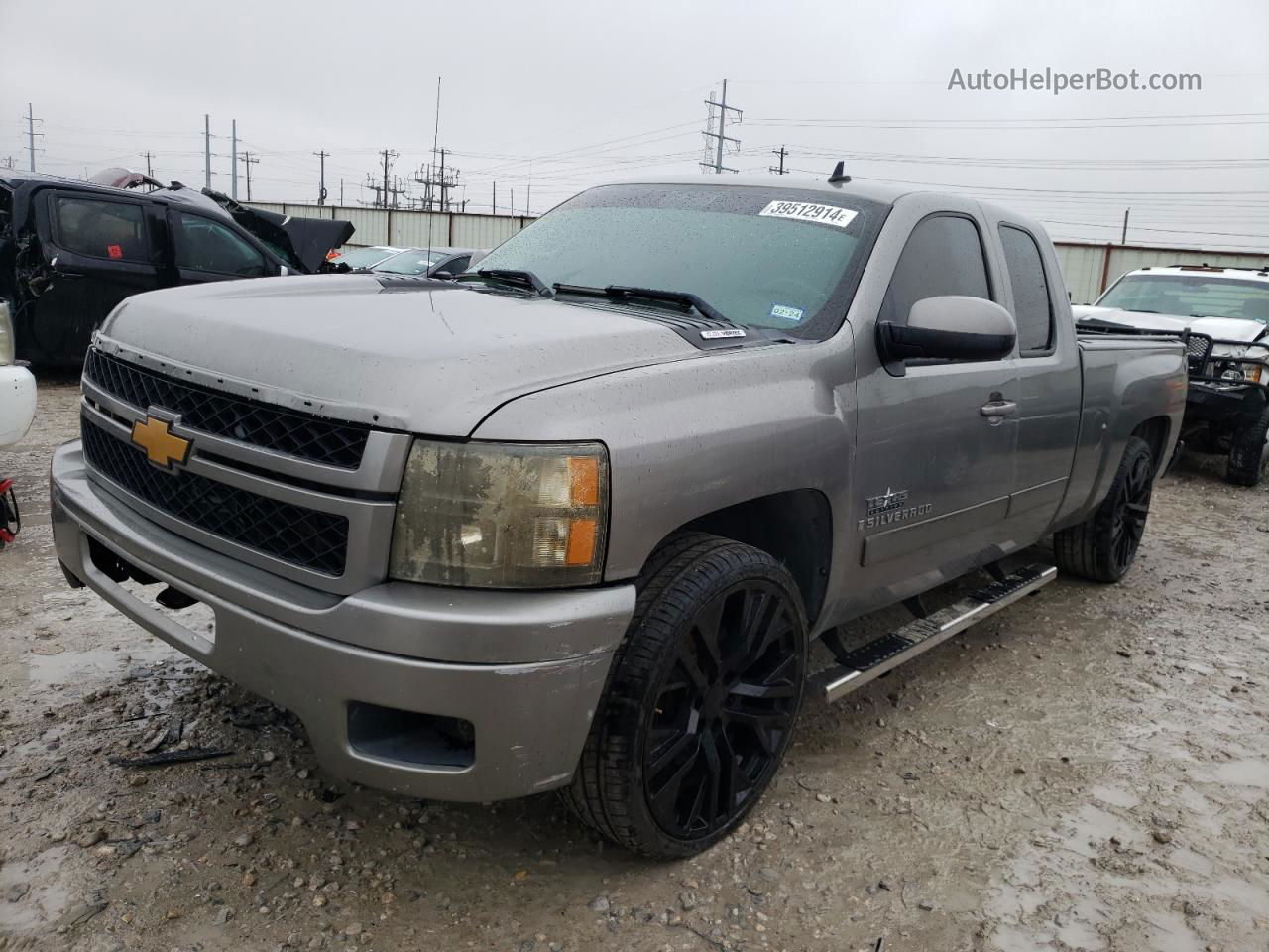 2008 Chevrolet Silverado C1500 Gray vin: 2GCEC19J181146146