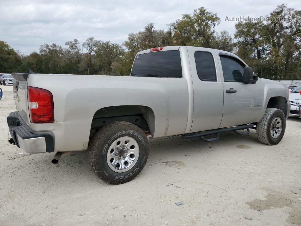 2008 Chevrolet Silverado C1500 Silver vin: 2GCEC19J481284764