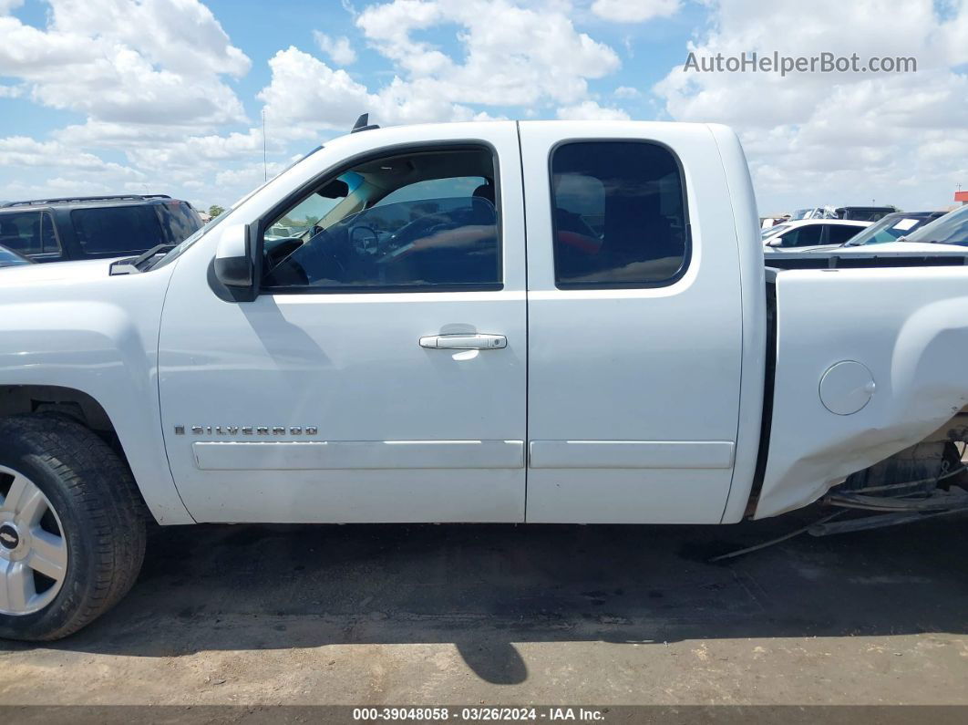 2008 Chevrolet Silverado 1500 Lt1 White vin: 2GCEC19J781143249