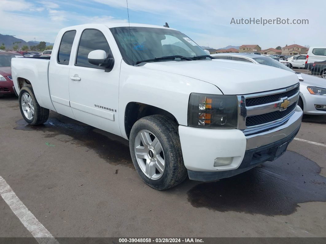 2008 Chevrolet Silverado 1500 Lt1 White vin: 2GCEC19J781143249