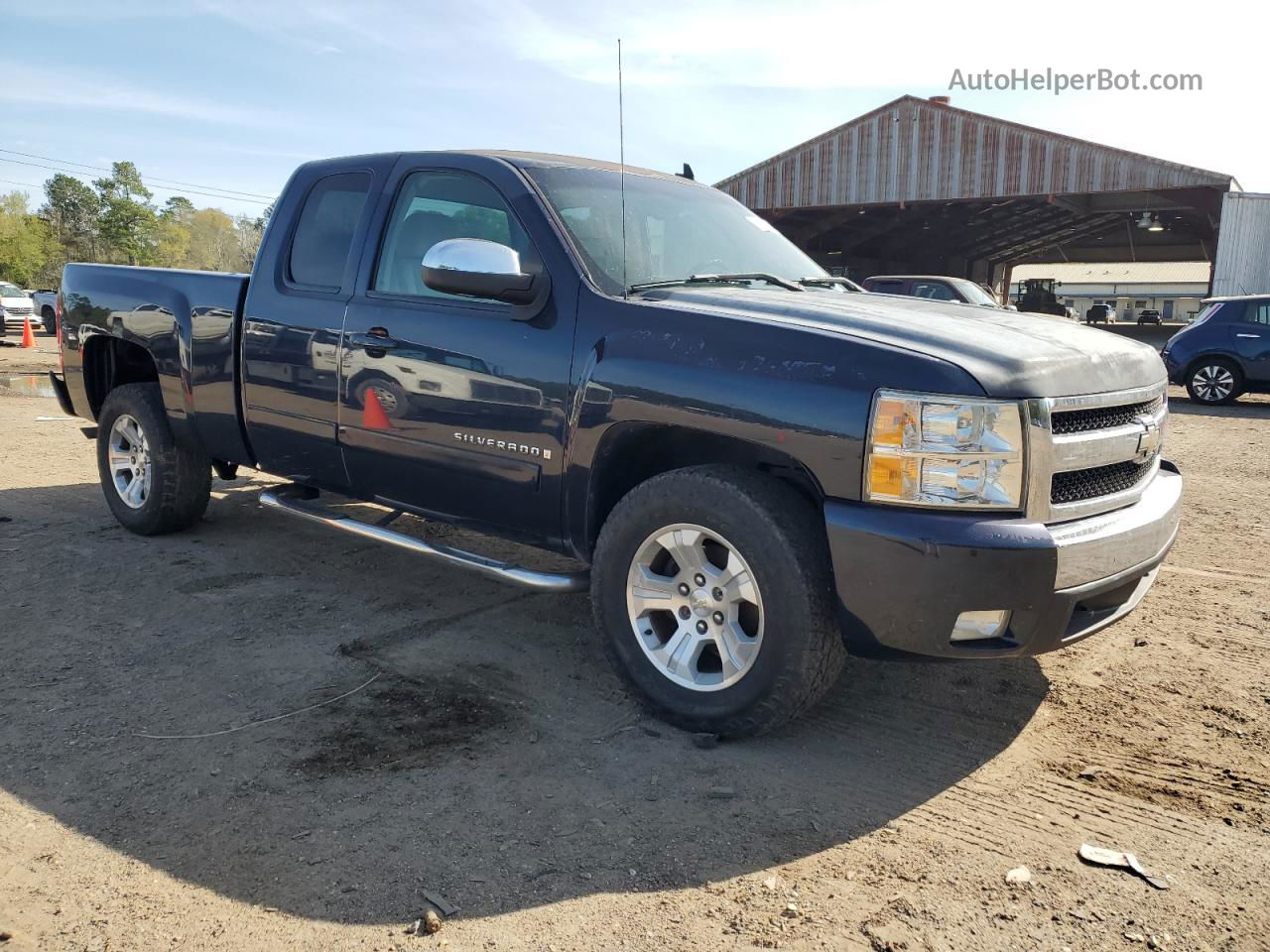 2008 Chevrolet Silverado C1500 Синий vin: 2GCEC19J981229050