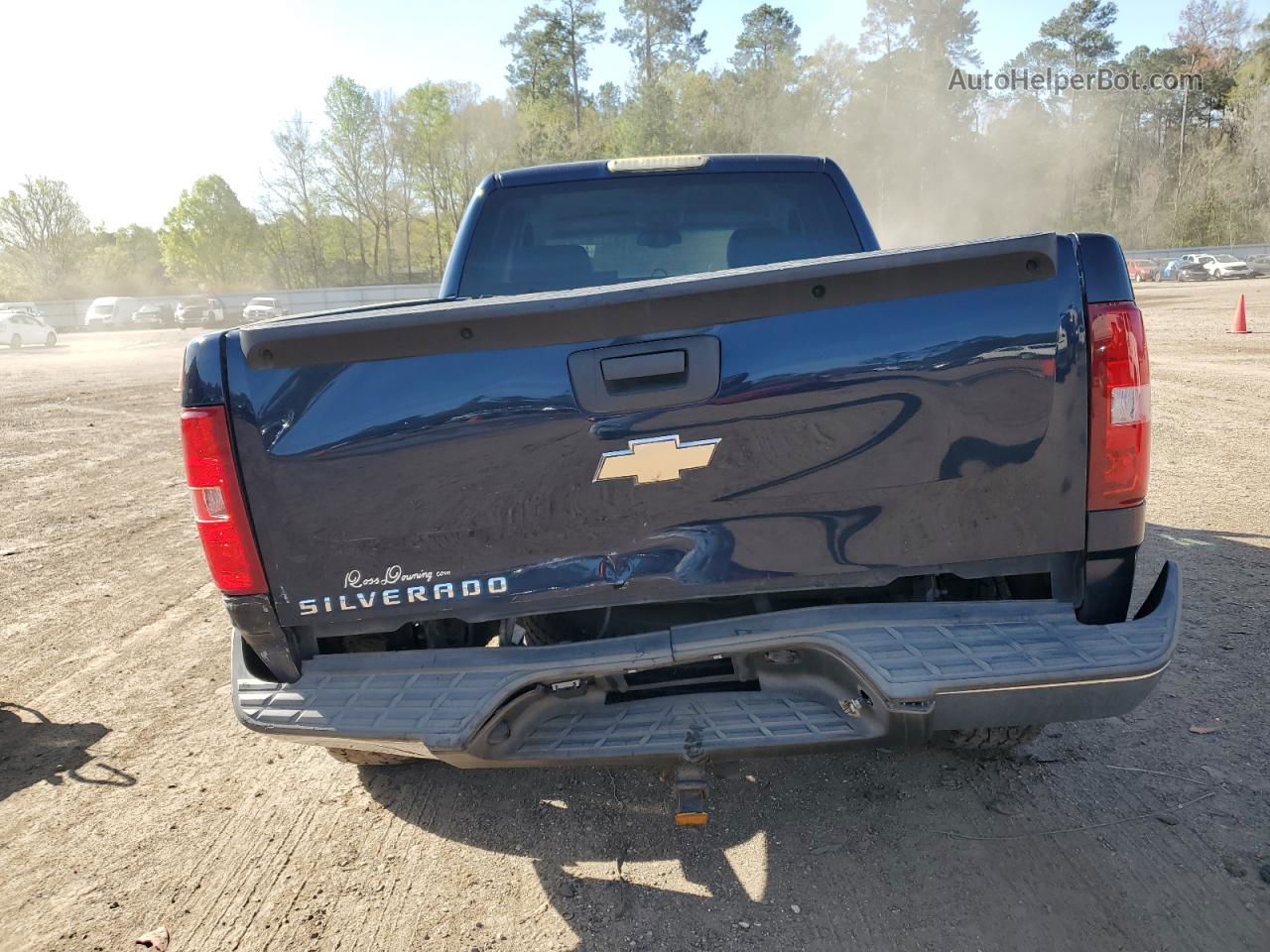 2008 Chevrolet Silverado C1500 Blue vin: 2GCEC19J981229050