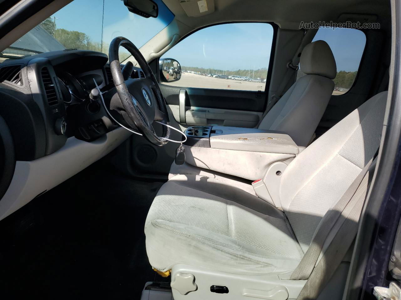 2008 Chevrolet Silverado C1500 Blue vin: 2GCEC19J981229050