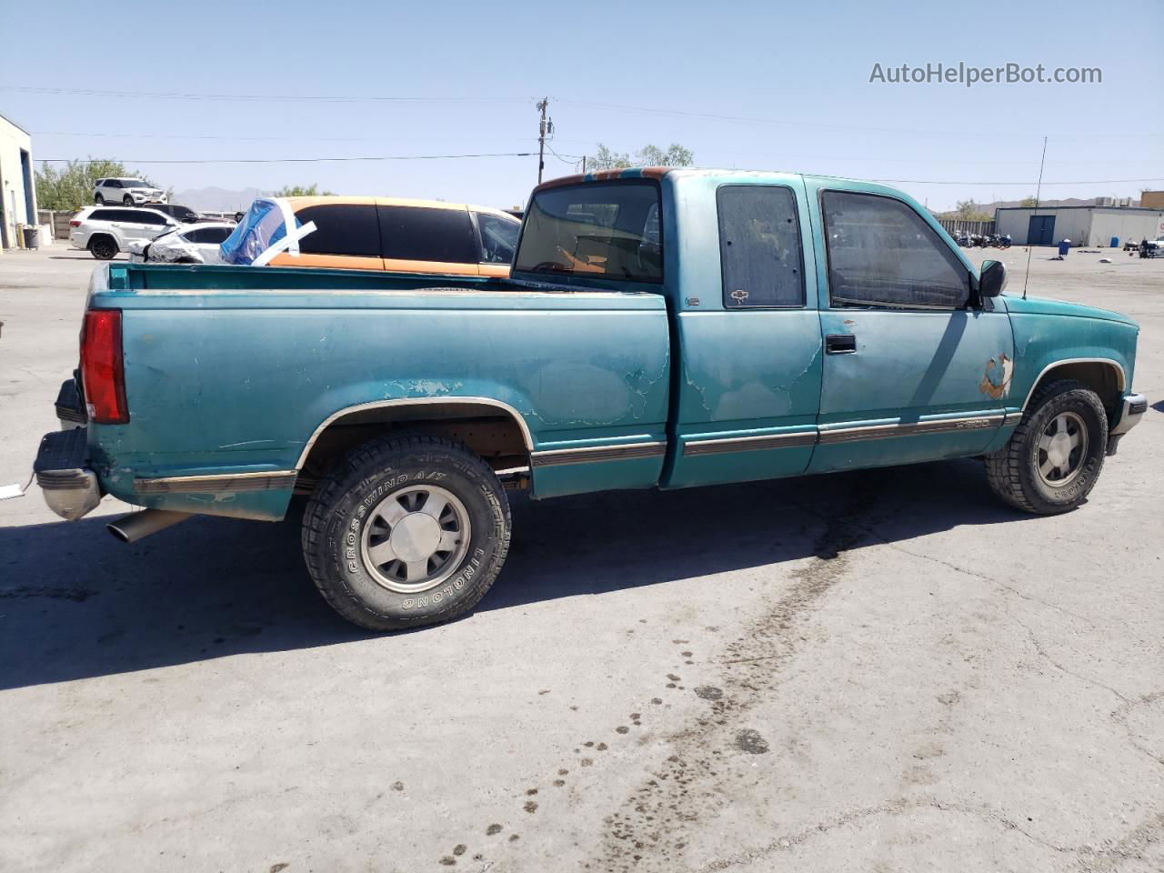 1993 Chevrolet Gmt-400 C1500 Green vin: 2GCEC19K2P1129069