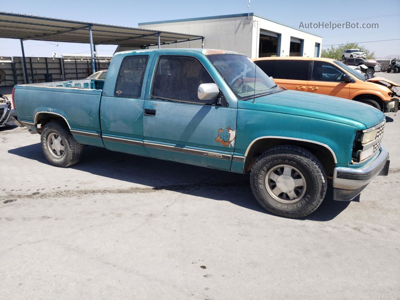 1993 Chevrolet Gmt-400 C1500 Green vin: 2GCEC19K2P1129069