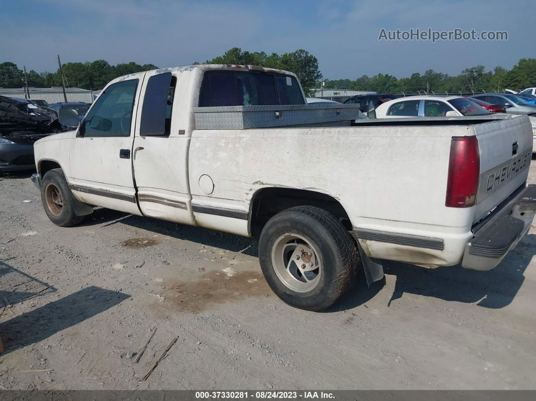 1993 Chevrolet Gmt-400 C1500 White vin: 2GCEC19K3P1120655