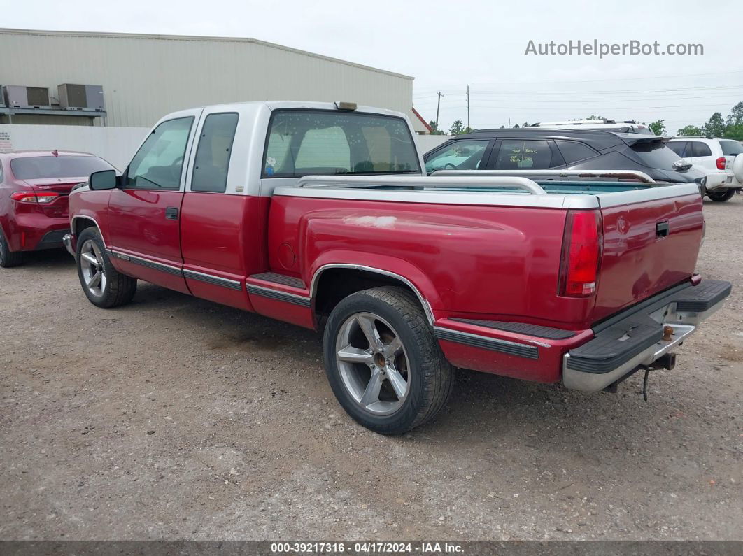 1993 Chevrolet Gmt-400 C1500 Red vin: 2GCEC19K4P1178354