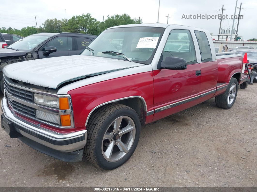 1993 Chevrolet Gmt-400 C1500 Red vin: 2GCEC19K4P1178354