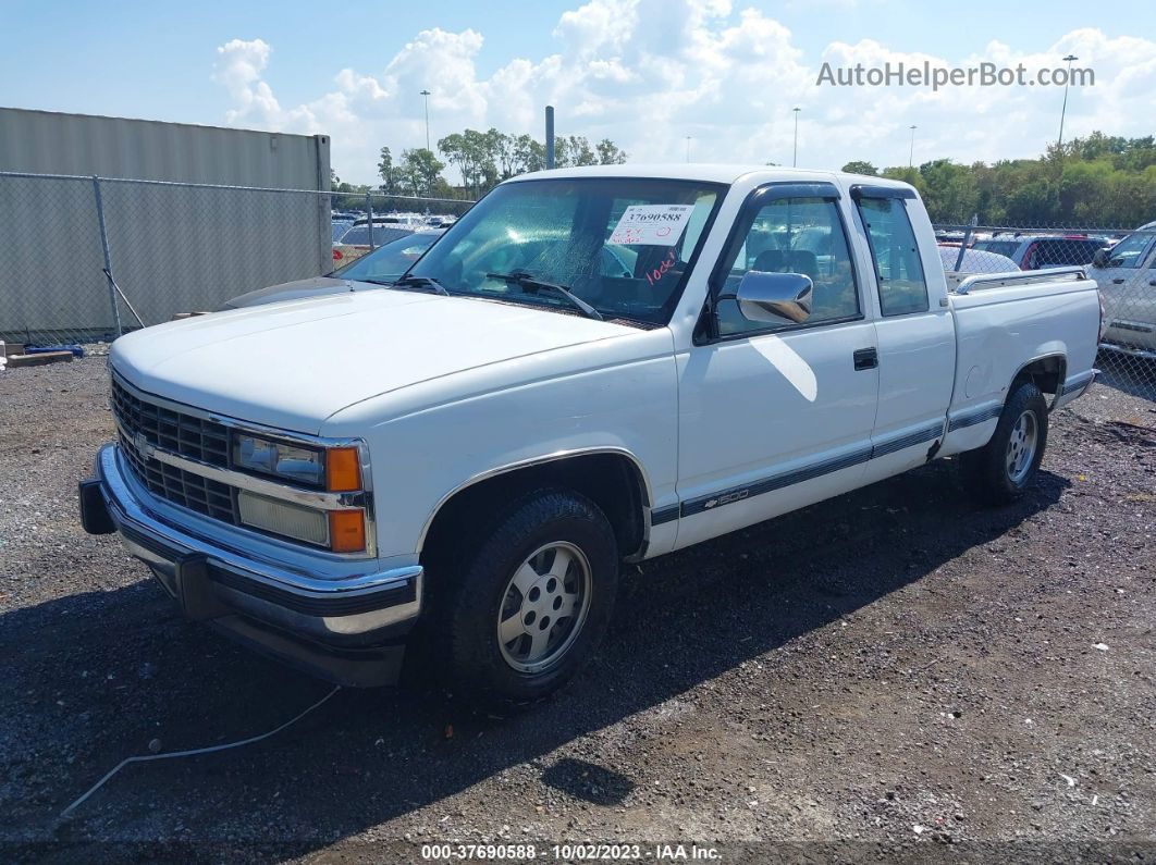 1993 Chevrolet Gmt-400 C1500 White vin: 2GCEC19K4P1224457