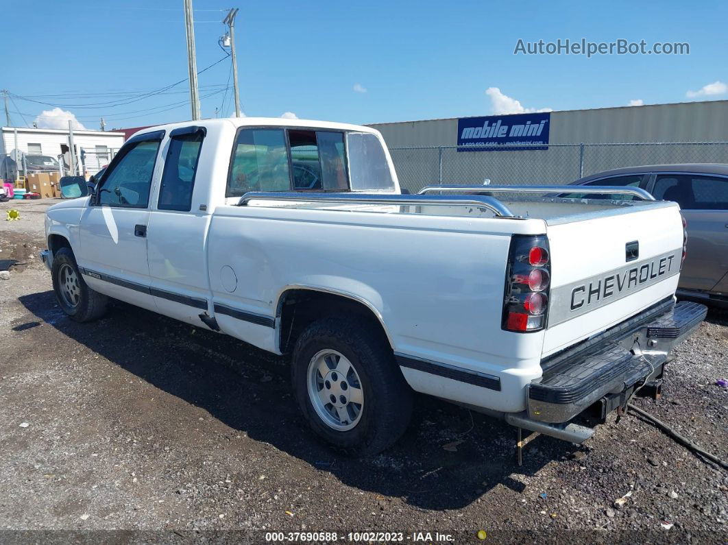 1993 Chevrolet Gmt-400 C1500 White vin: 2GCEC19K4P1224457