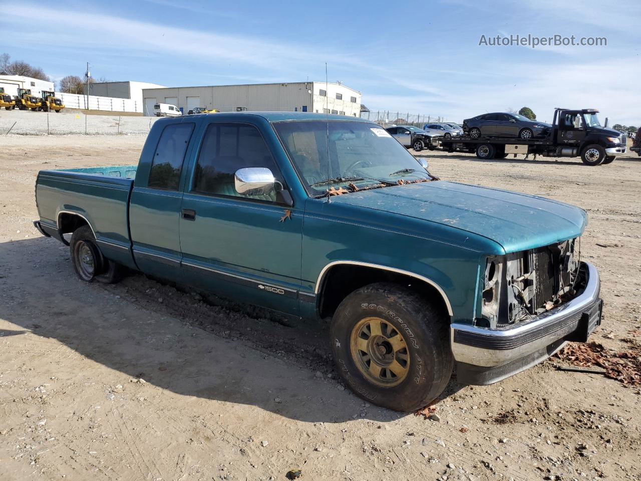 1993 Chevrolet Gmt-400 C1500 Green vin: 2GCEC19K5P1257824