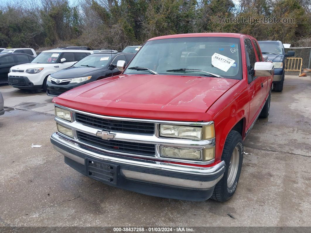 1993 Chevrolet Gmt-400 C1500 Red vin: 2GCEC19K6P1131200