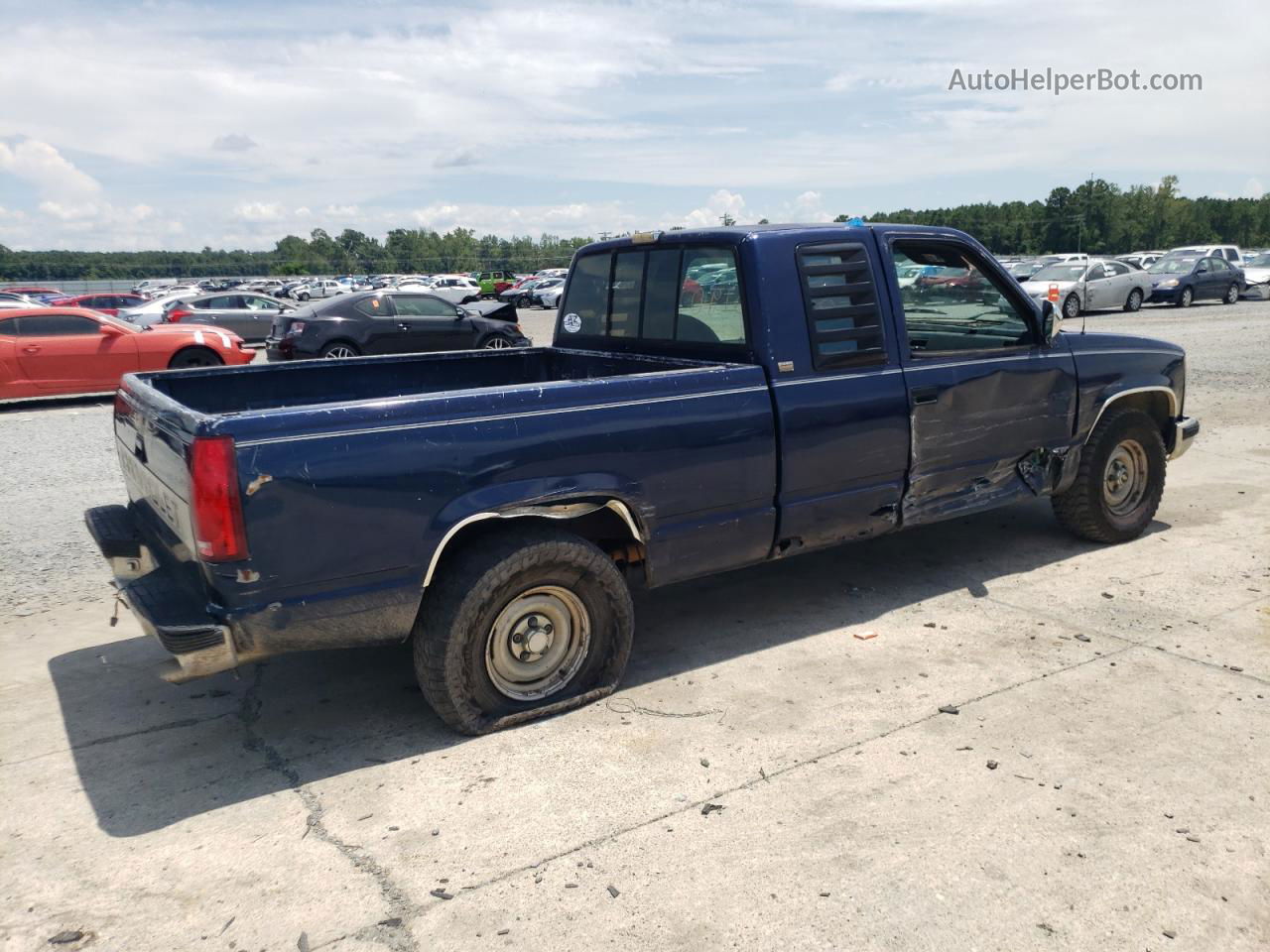 1993 Chevrolet Gmt-400 C1500 Blue vin: 2GCEC19K8P1221089