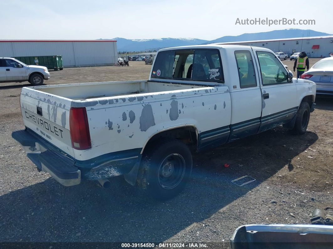 1993 Chevrolet Gmt-400 C1500 White vin: 2GCEC19K8P1235350