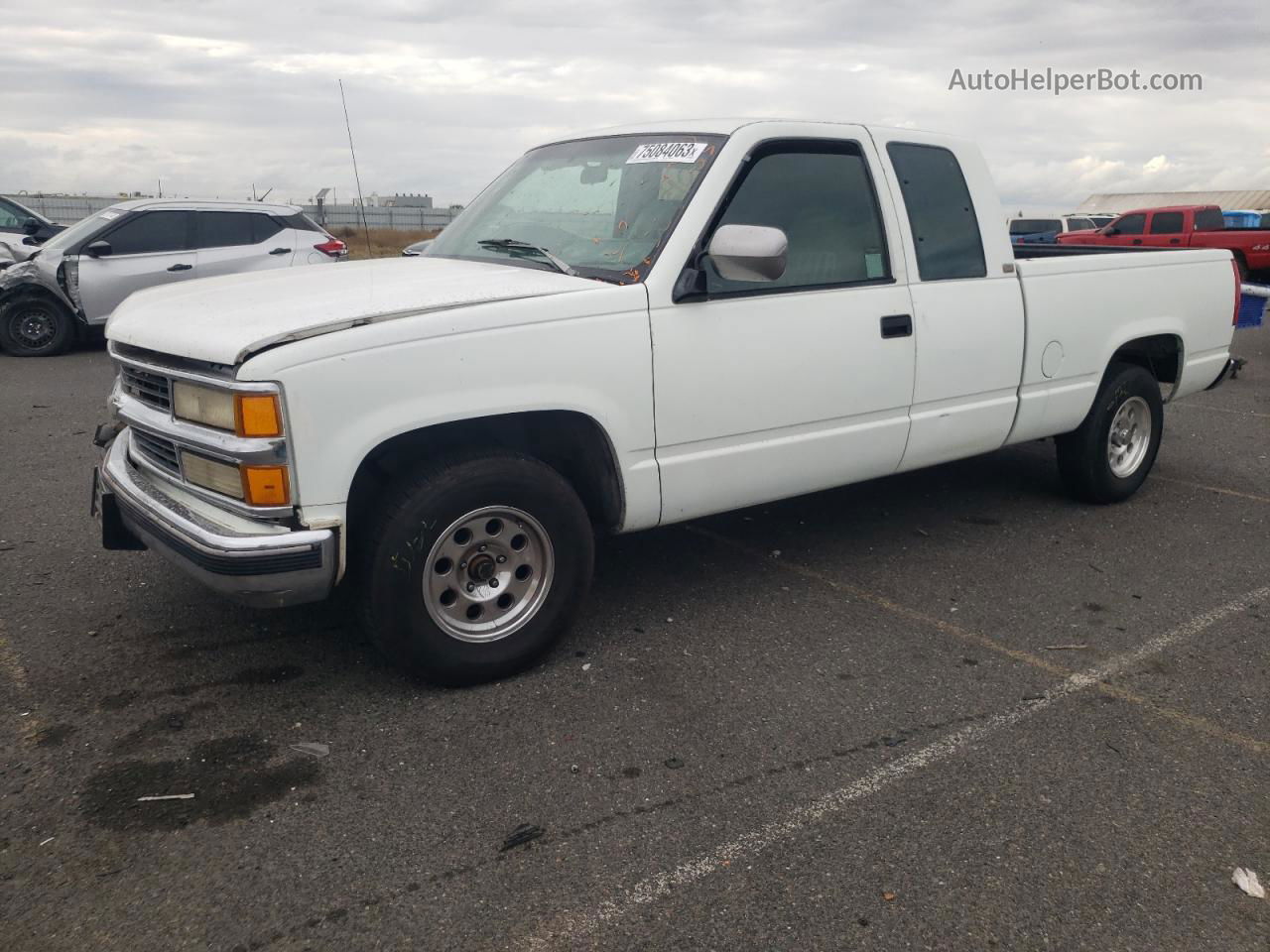 1993 Chevrolet Gmt-400 C1500 White vin: 2GCEC19K8P1242265