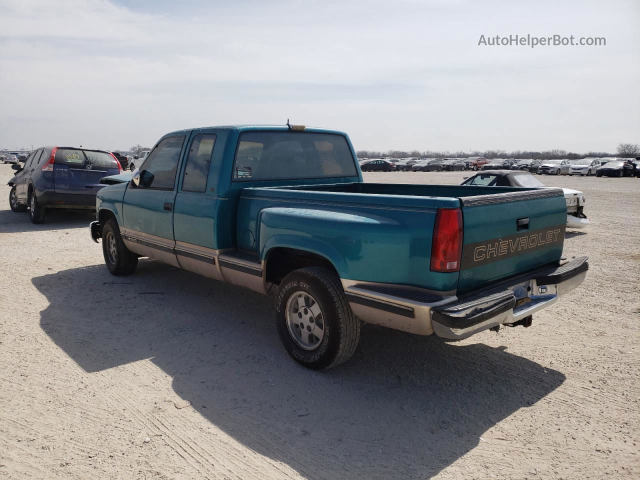 1993 Chevrolet Gmt-400 C1500 Green vin: 2GCEC19K9P1210103