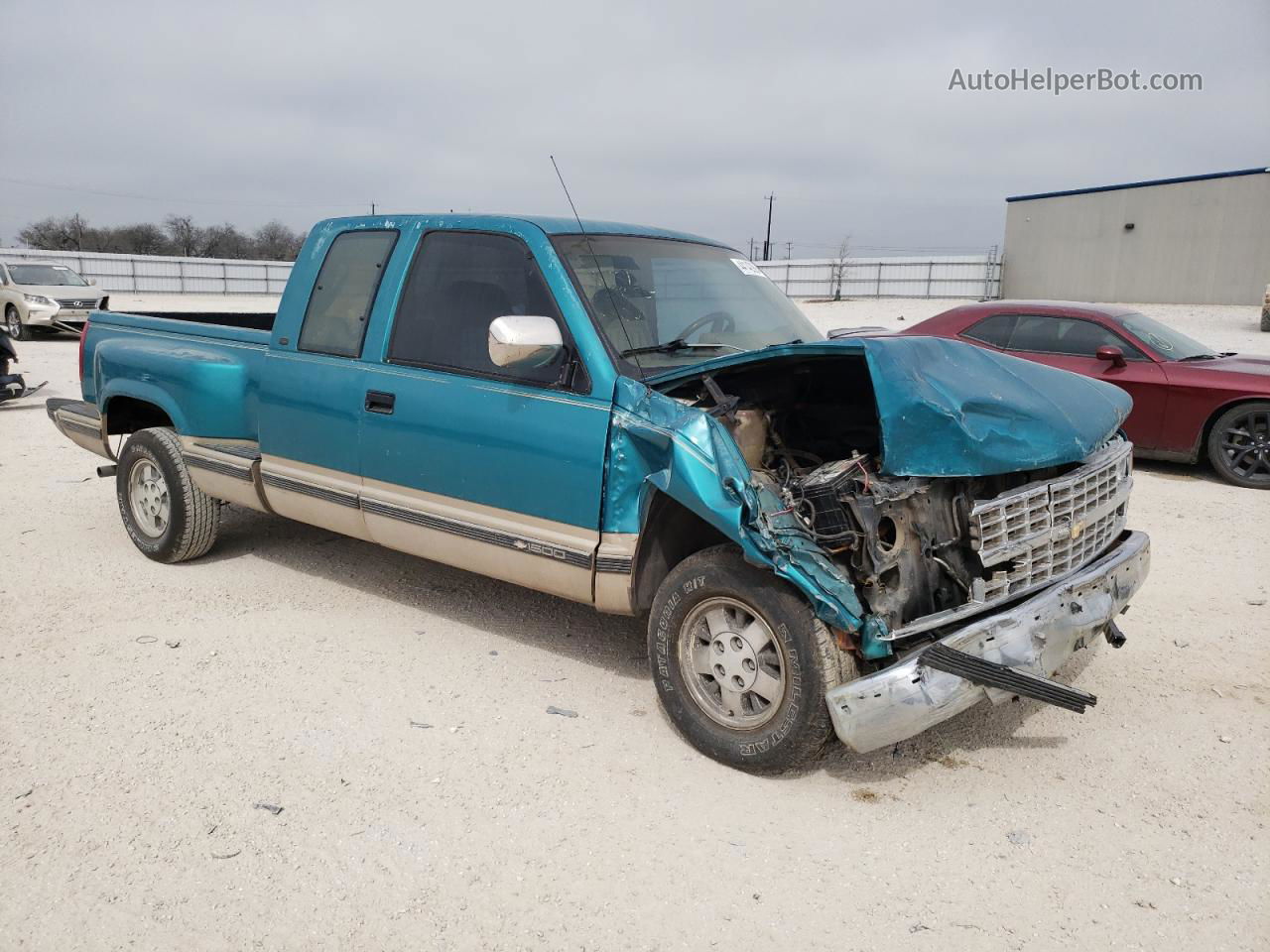 1993 Chevrolet Gmt-400 C1500 Green vin: 2GCEC19K9P1210103