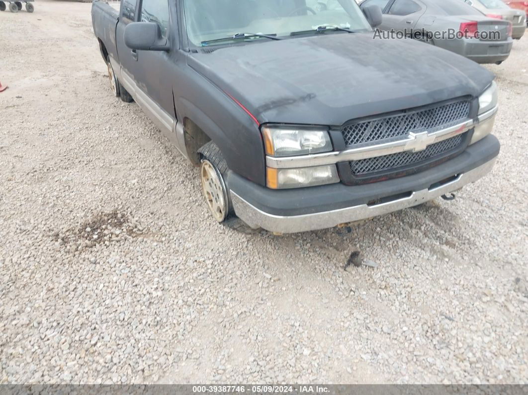 2003 Chevrolet Silverado 1500 Ls Black vin: 2GCEC19T131155147