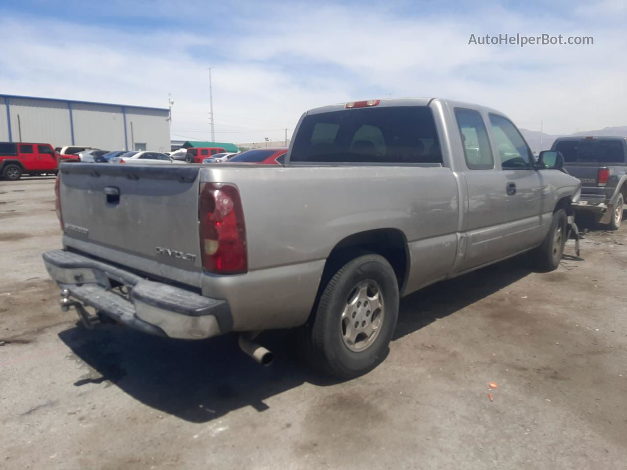 2003 Chevrolet Silverado C1500 Silver vin: 2GCEC19T131247181