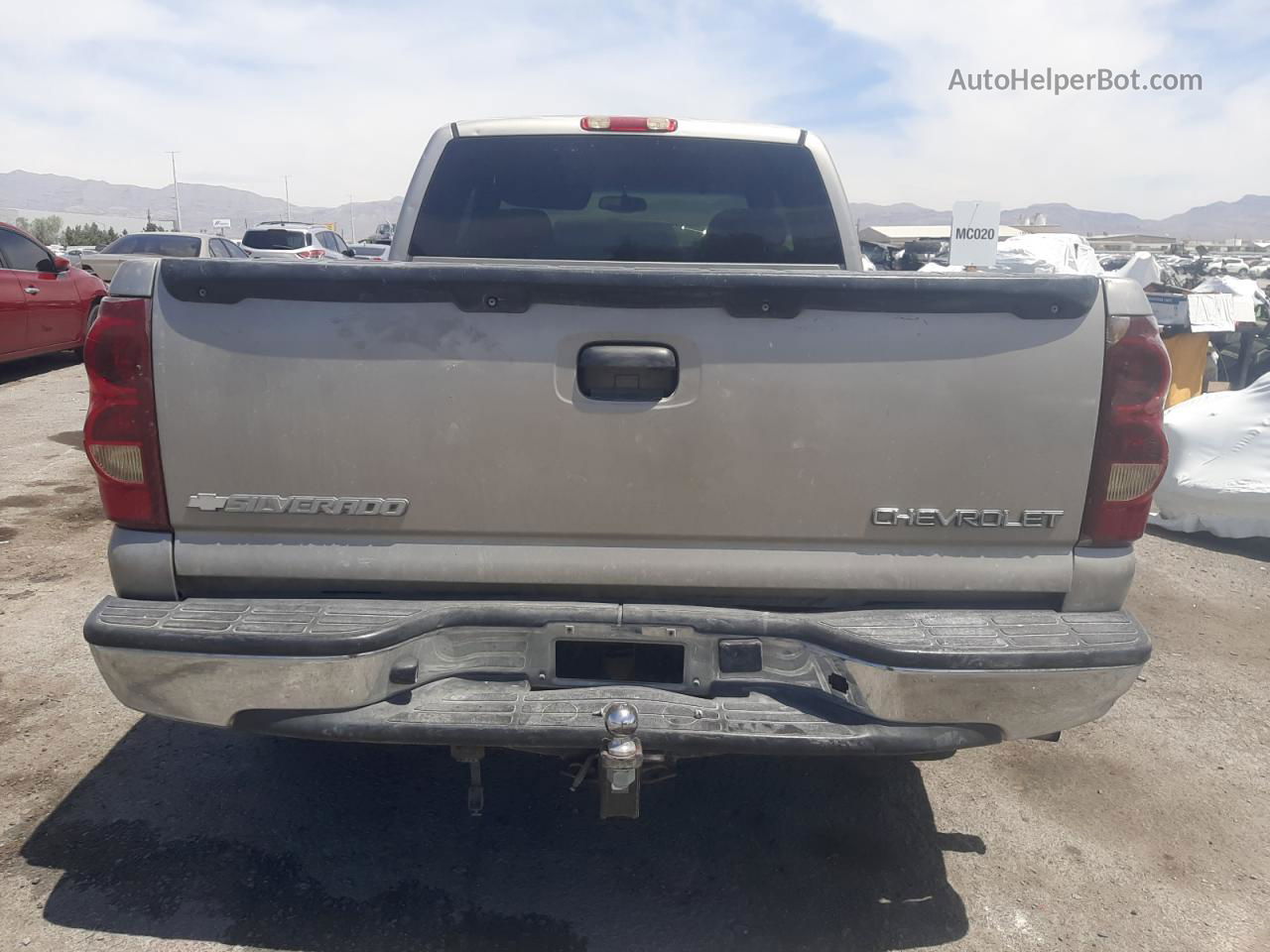 2003 Chevrolet Silverado C1500 Silver vin: 2GCEC19T131247181