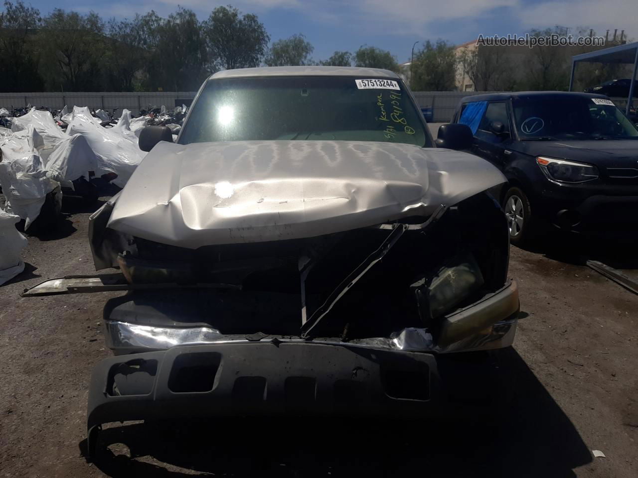 2003 Chevrolet Silverado C1500 Silver vin: 2GCEC19T131247181